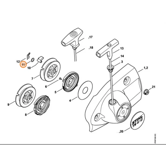 STIHL Podkładka 0000 958 0923